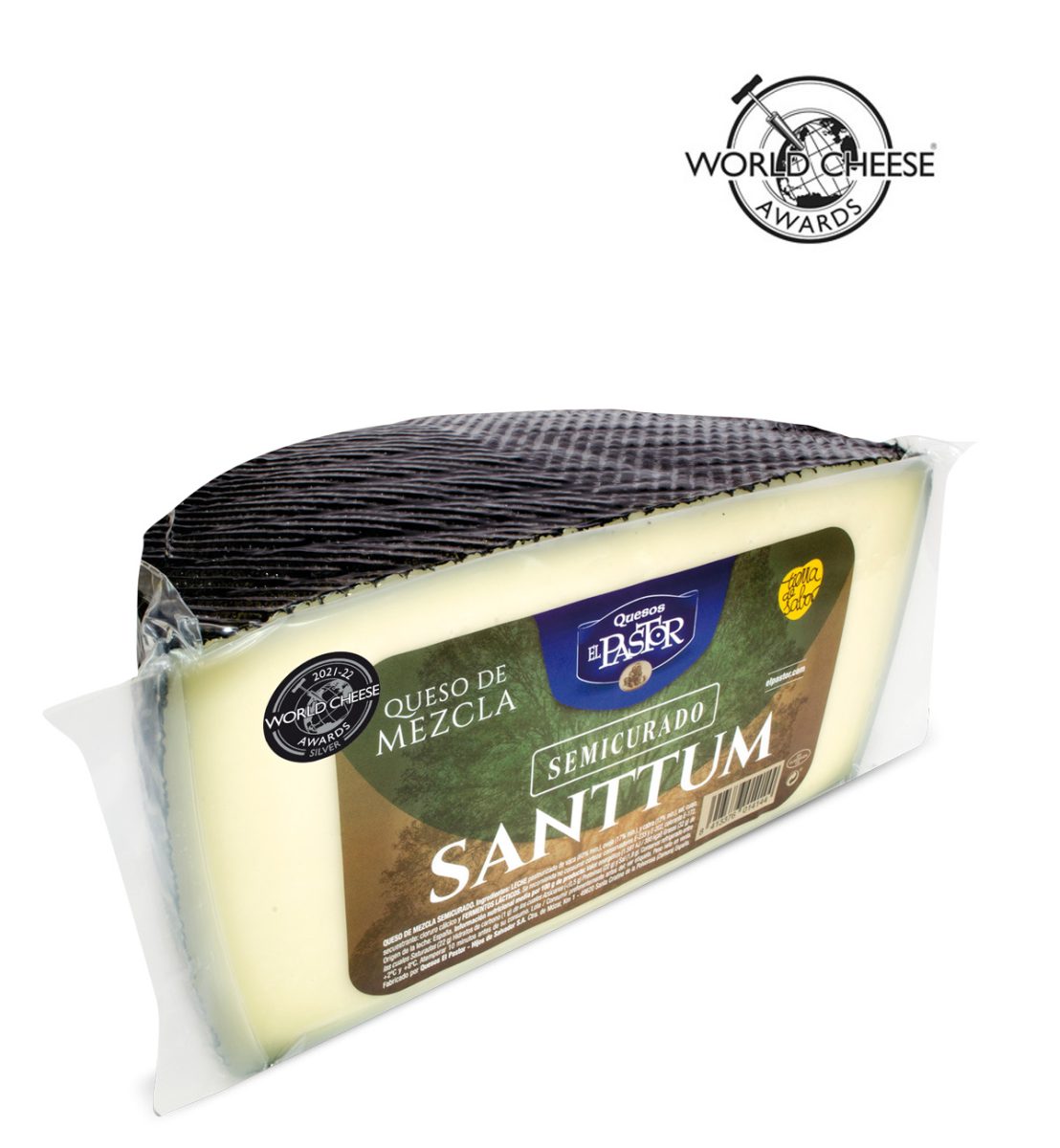 QUESO MEZCLA SEMICURADO SANTTUM PIEZA 1,5 KG - Quesos El Pastor